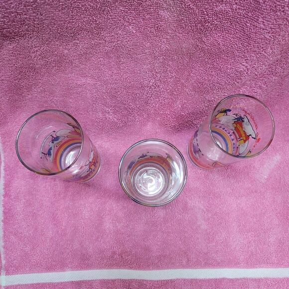 Vintage 1988 Spuds Makenzie Bud Light glass set (3) Anheuser-Busch collectible - Picture 5 of 10